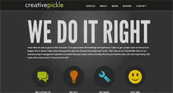 Desktop Screenshot of creativepickle.com